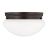 Generation Lighting. Two Light Flush Mount
