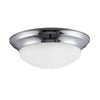 Generation Lighting. Two Light Flush Mount