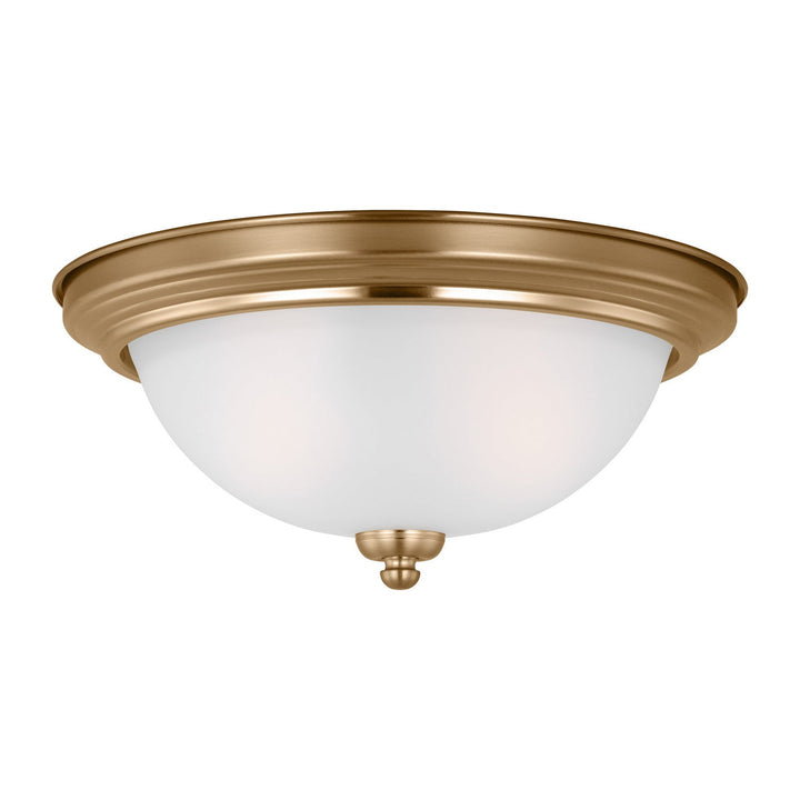 Generation Lighting. Two Light Flush Mount