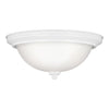 Generation Lighting. Two Light Flush Mount