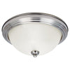 Generation Lighting. Two Light Flush Mount