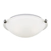 Generation Lighting. Two Light Flush Mount