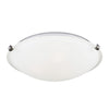 Generation Lighting. Two Light Flush Mount