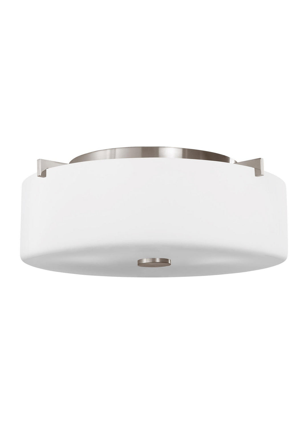 Generation Lighting. Two Light Flush Mount