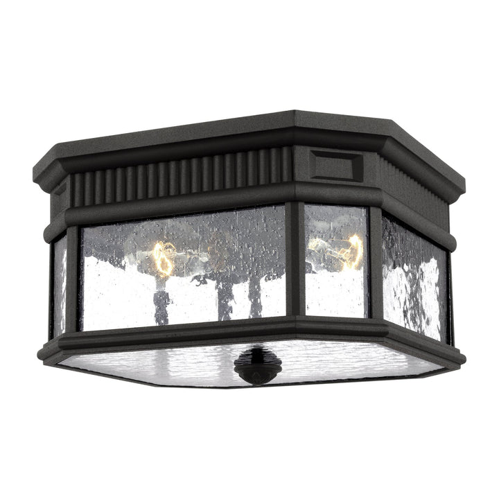 Generation Lighting. Two Light Outdoor Flush Mount