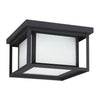 Generation Lighting. Two Light Outdoor Flush Mount