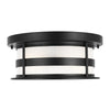 Generation Lighting. Two Light Outdoor Flush Mount