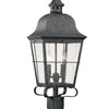 Generation Lighting. Two Light Outdoor Post Lantern