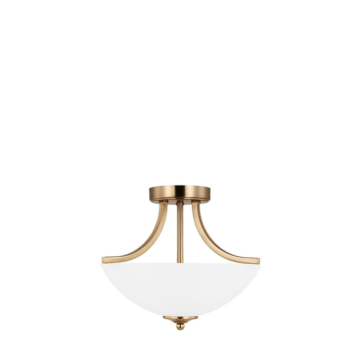 Generation Lighting. Two Light Semi-Flush Convertible Pendant