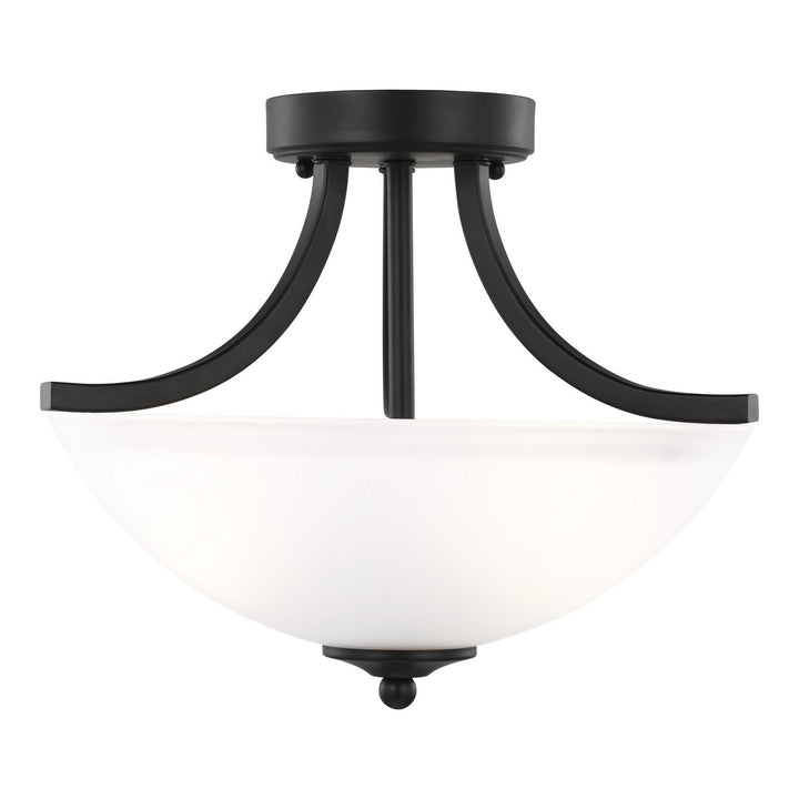 Generation Lighting. Two Light Semi-Flush Convertible Pendant