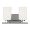 Generation Lighting. Two Light Wall / Bath