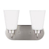 Generation Lighting. Two Light Wall / Bath