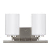 Generation Lighting. Two Light Wall / Bath