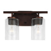 Generation Lighting. Two Light Wall / Bath