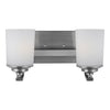 Generation Lighting. Two Light Wall / Bath