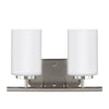 Generation Lighting. Two Light Wall / Bath