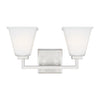 Generation Lighting. Two Light Wall / Bath