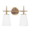 Generation Lighting. Two Light Wall / Bath