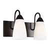 Generation Lighting. Two Light Wall / Bath