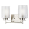 Generation Lighting. Two Light Wall / Bath