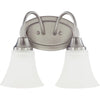 Generation Lighting. Two Light Wall / Bath
