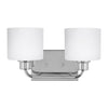 Generation Lighting. Two Light Wall / Bath