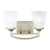 Generation Lighting. Two Light Wall / Bath