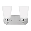 Generation Lighting. Two Light Wall / Bath