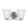 Generation Lighting. Two Light Wall / Bath