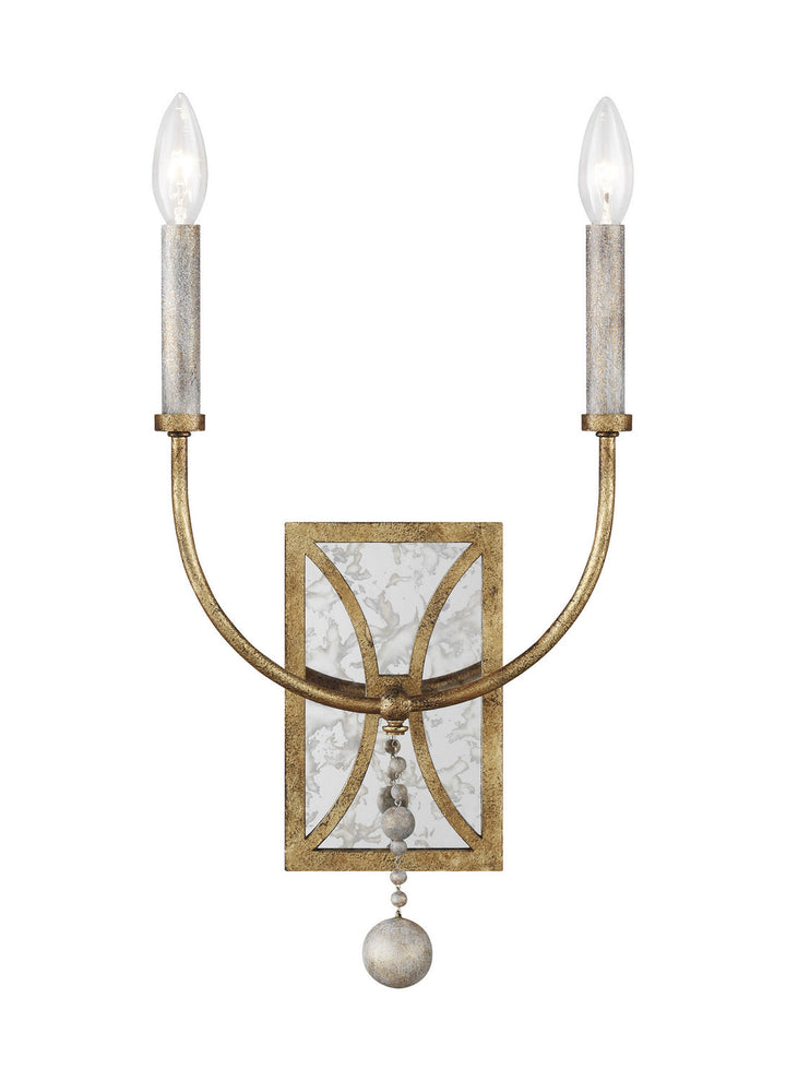 Generation Lighting. Two Light Wall Sconce