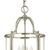 Gentry LED Foyer Pendant in Polished Nickel