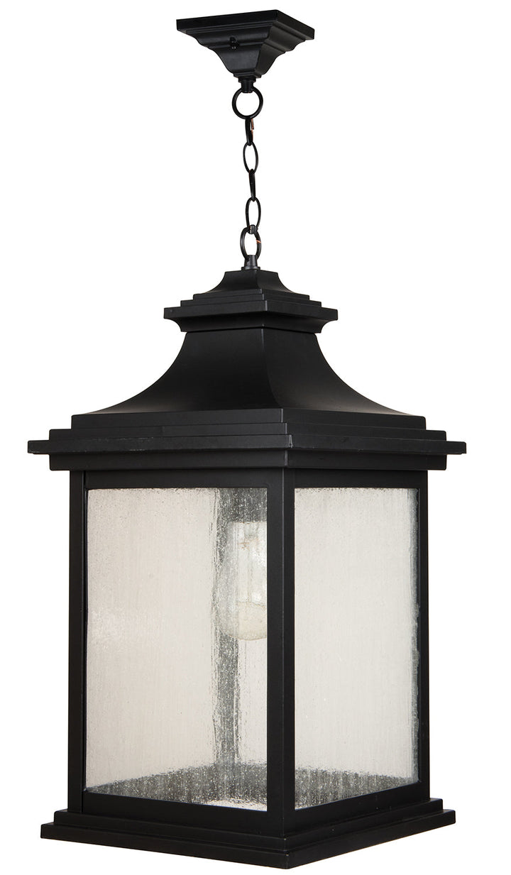 Gentry One Light Pendant in Midnight