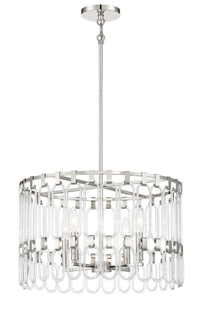 George Kovacs Four Light Convertible Semi Flush / Pendant