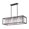 Giada LED Chandelier in Black