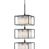 Giada LED Pendant in Black
