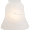 Glass Shade in Etched Marble