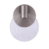 Glisten LED Wall Sconce in Brushed Polished Nickel