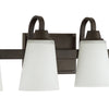 Grace Four Light Vanity in Espresso