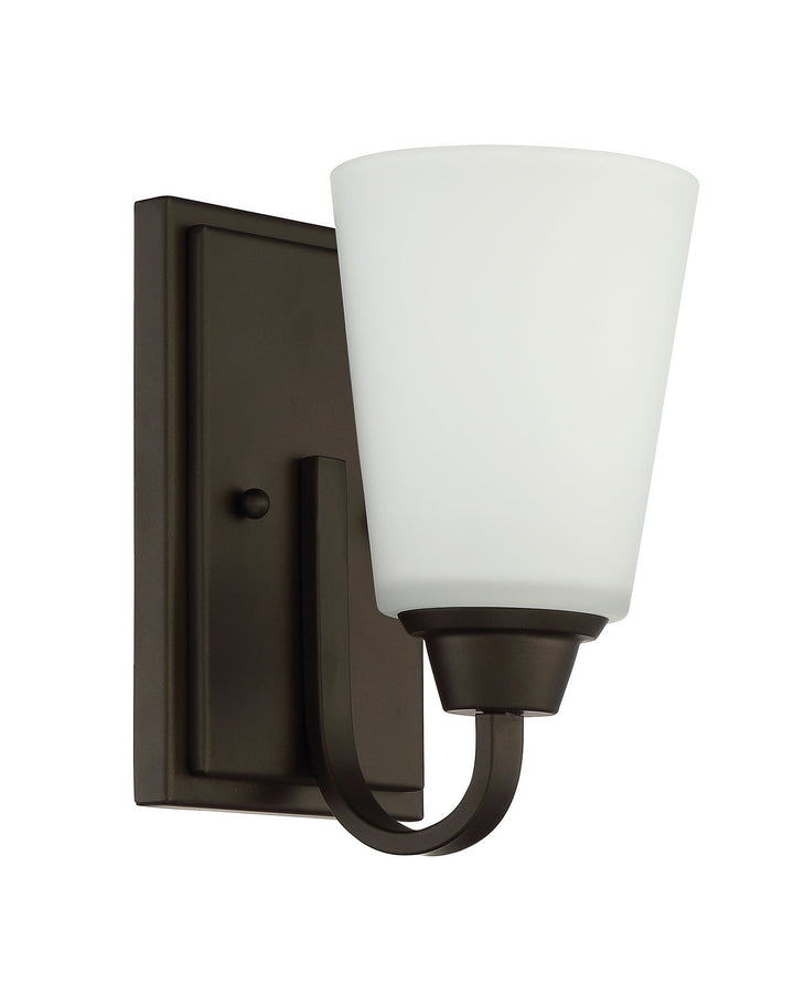 Grace One Light Wall Sconce in Espresso