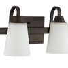 Grace Two Light Vanity in Espresso