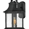 Grant LED Outdoor Lantern in Textured Black