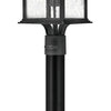 Grant LED Outdoor Lantern in Textured Black