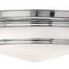 Hadley LED Flush Mount in Chrome
