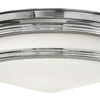 Hadley LED Flush Mount in Chrome