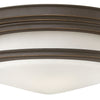 Hadley LED Flush Mount in Oil Rubbed Bronze