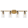 Halstead LED Vanity in Heritage Brass