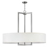 Hampton LED Chandelier in Antique Nickel