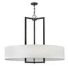 Hampton LED Chandelier in Buckeye Bronze