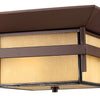 Harbor LED Flush Mount in Anchor Bronze