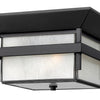 Harbor LED Flush Mount in Satin Black